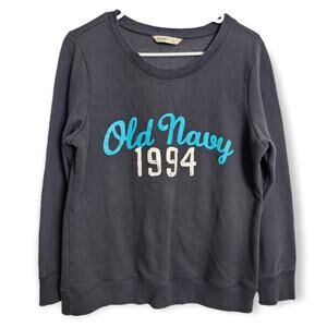 Old Navy 1994 Warm Navy Sweater Size LARGE